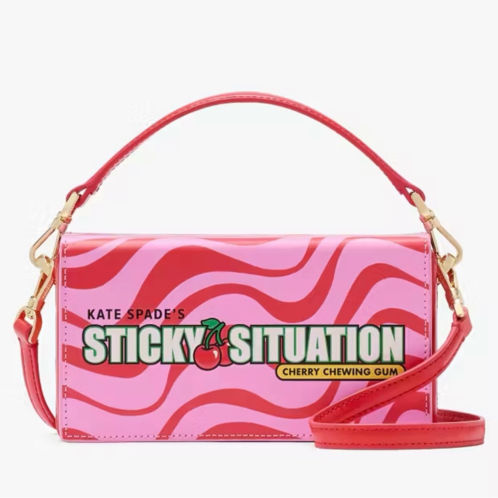 BRAND NEW Kate Spade Novelty Collection - Bubble Gum Crossbody Bag